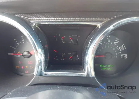 2007 Ford Mustang V6 Deluxe/V6 Premium из США, поврежденный, VIN 1ZVHT80NX75212760